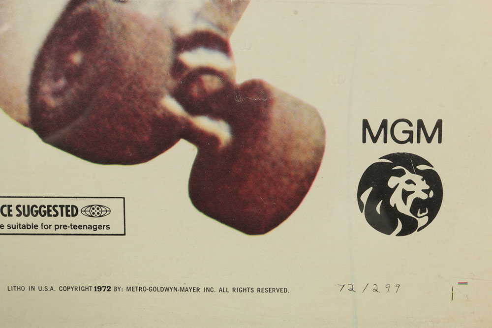 Framed 'Kansas City Bomber' Movie Poster