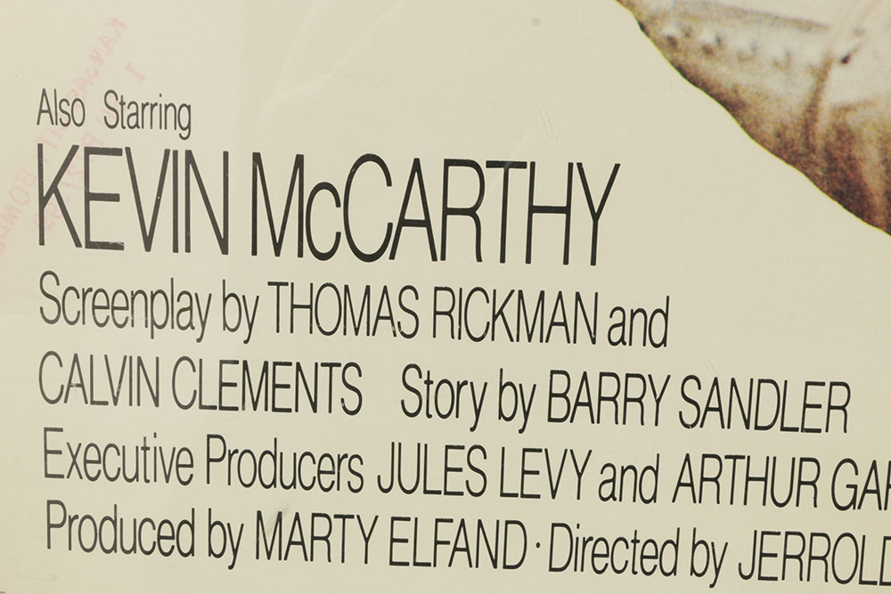 Framed 'Kansas City Bomber' Movie Poster