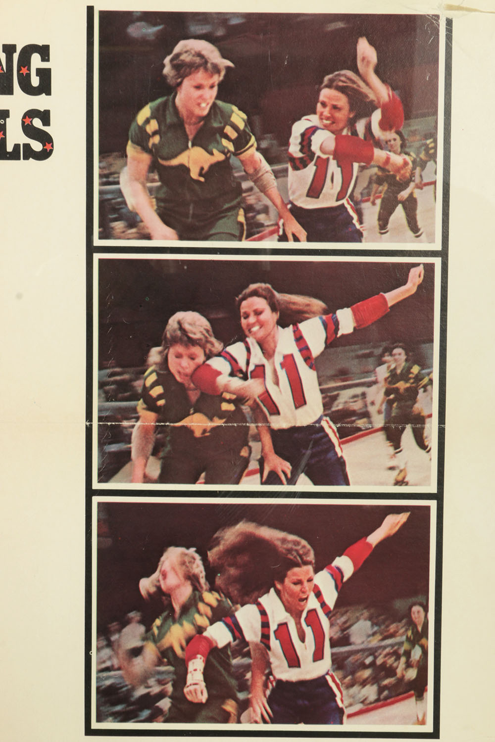 Framed 'Kansas City Bomber' Movie Poster