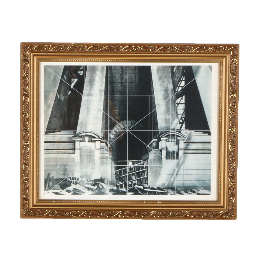 Lowell Blair Nesbitt Limited Edition Serigraph "Barriers"