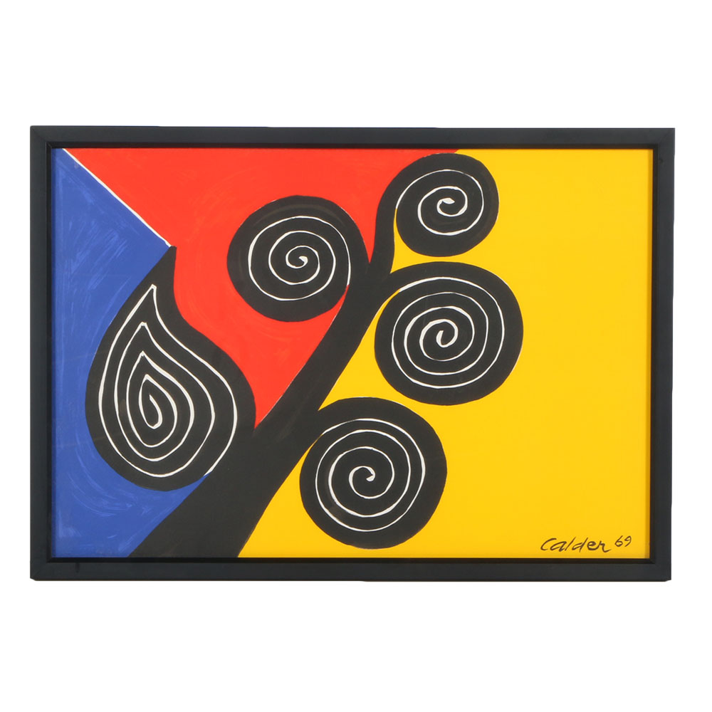 Alexander Calder Lithograph "Autumn"