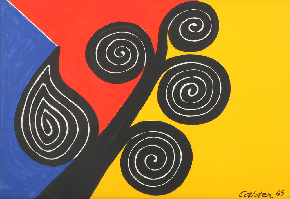 Alexander Calder Lithograph "Autumn"