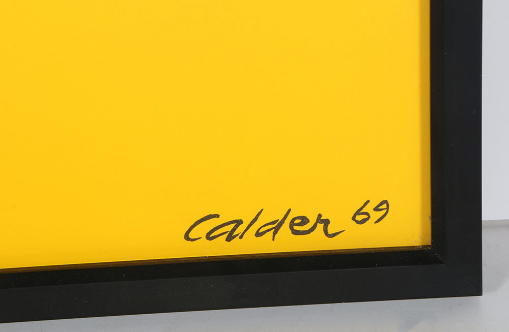 Alexander Calder Lithograph "Autumn"