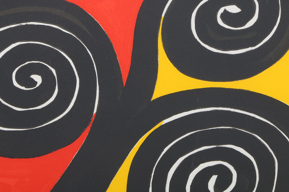 Alexander Calder Lithograph "Autumn"