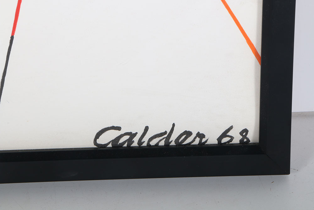 Alexander Calder Lithograph "Balloons"