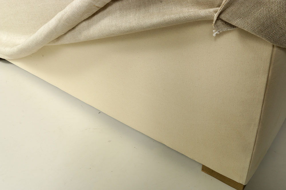 Late 20th Century Sofa with Linen Upholstery