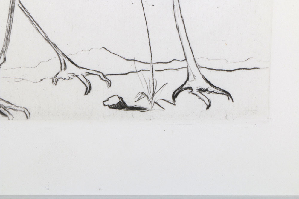 After Salvador Dali Etching "Space Elephant"