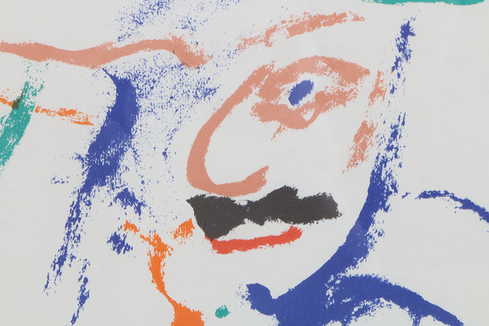 Willem de Kooning Signed Lithograph "Rainbow: Thelonius Monk, Devil at the Keyboard"