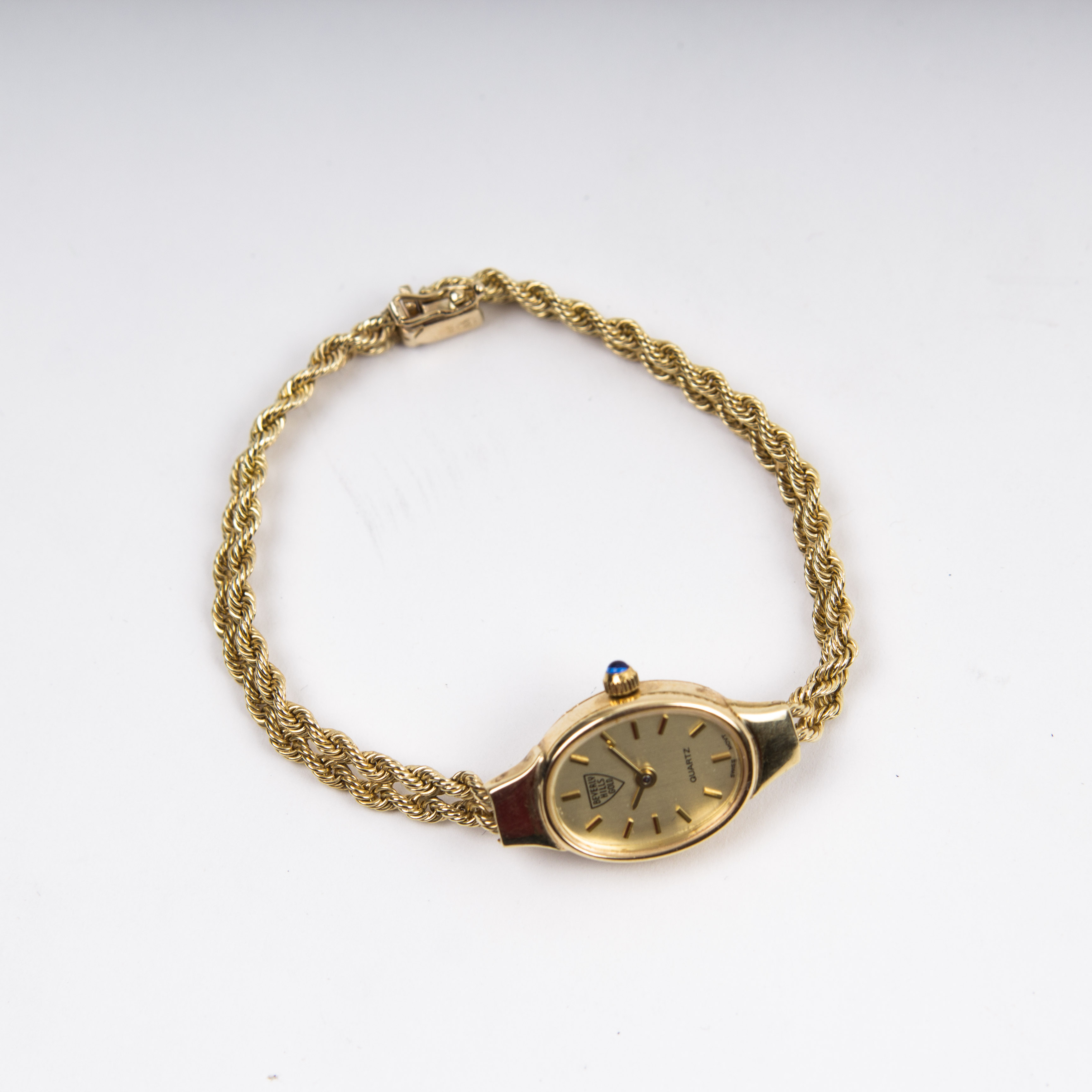 14K Gold Beverly Hills Gold Watch for Her