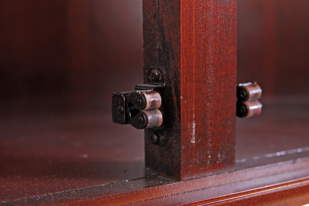 American Drew Cherry Corner Display Cabinet