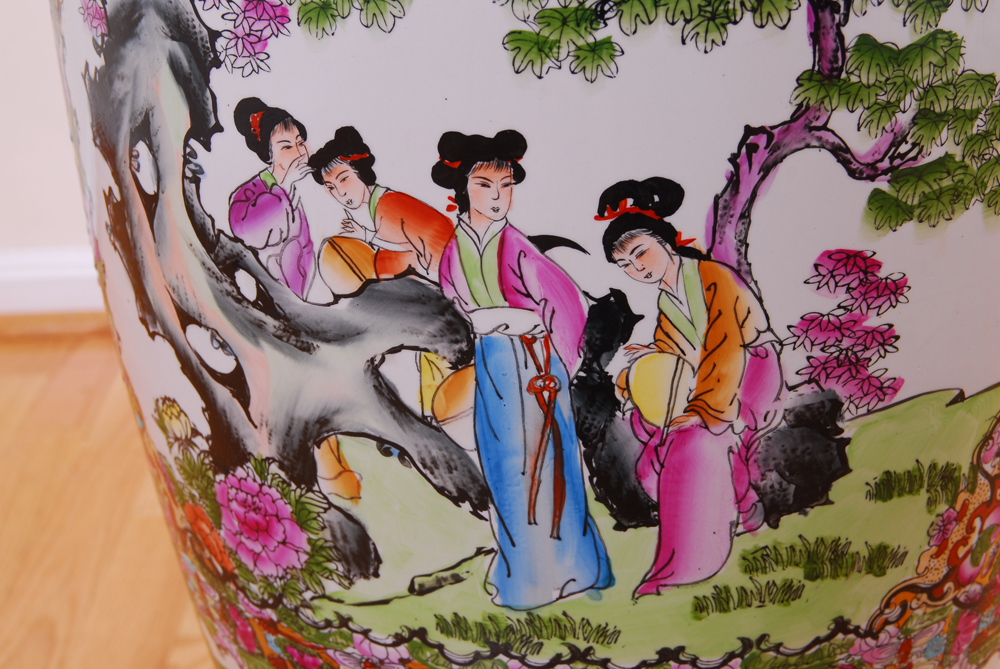 Ceramic Chinese Floor Vase