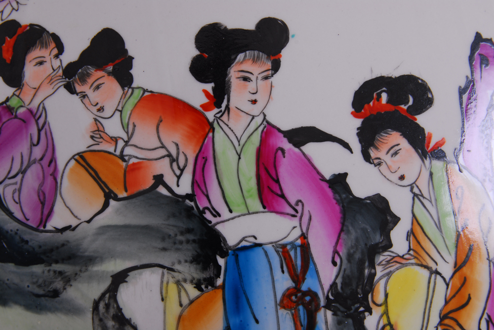 Ceramic Chinese Floor Vase