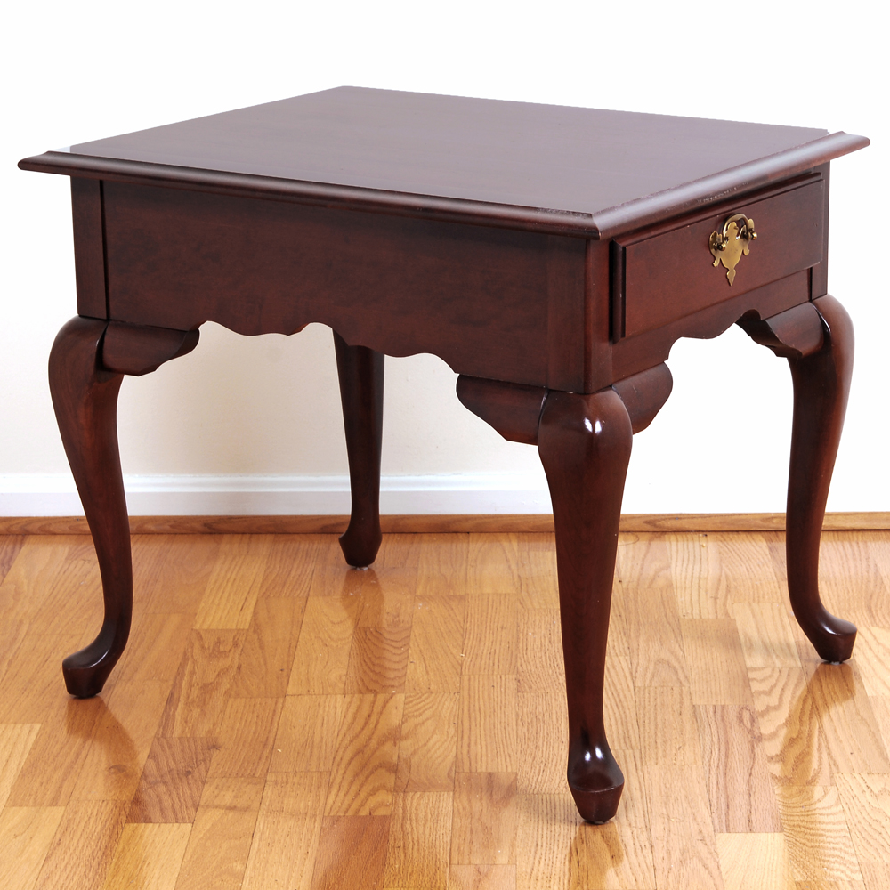 Broyhill Cherry Side Table