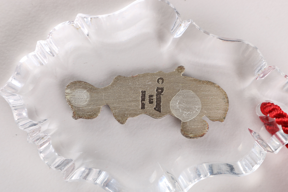 Two Disney Ornaments