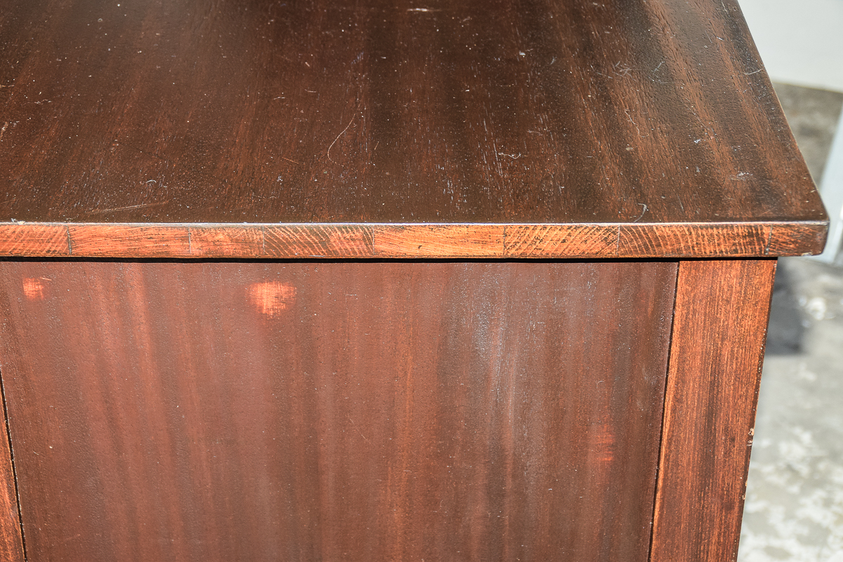 Vintage Chippendale Style Buffet Cabinet