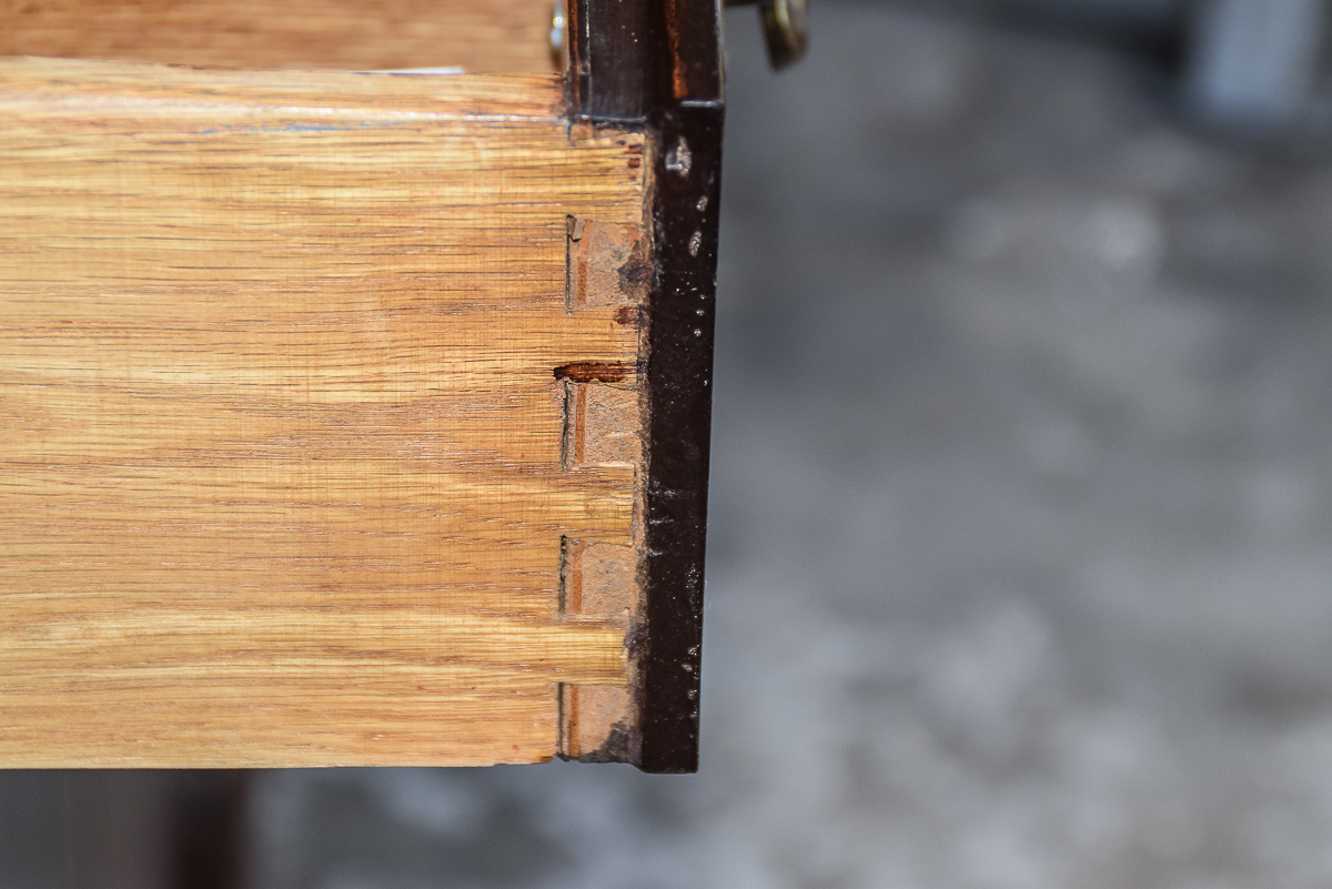 Vintage Chippendale Style Buffet Cabinet