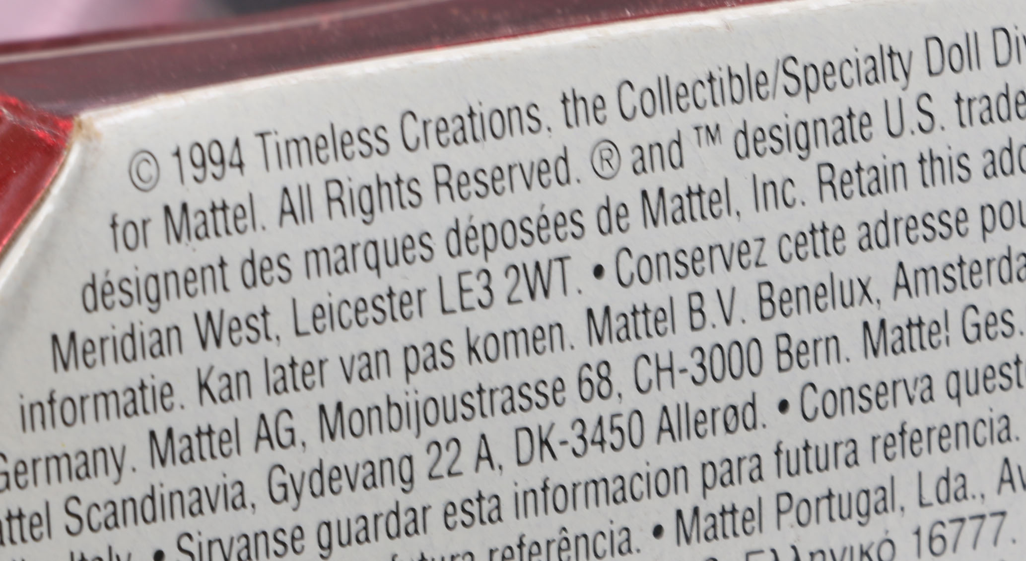 "Solo in the Spotlight" Special Reproduction Barbie