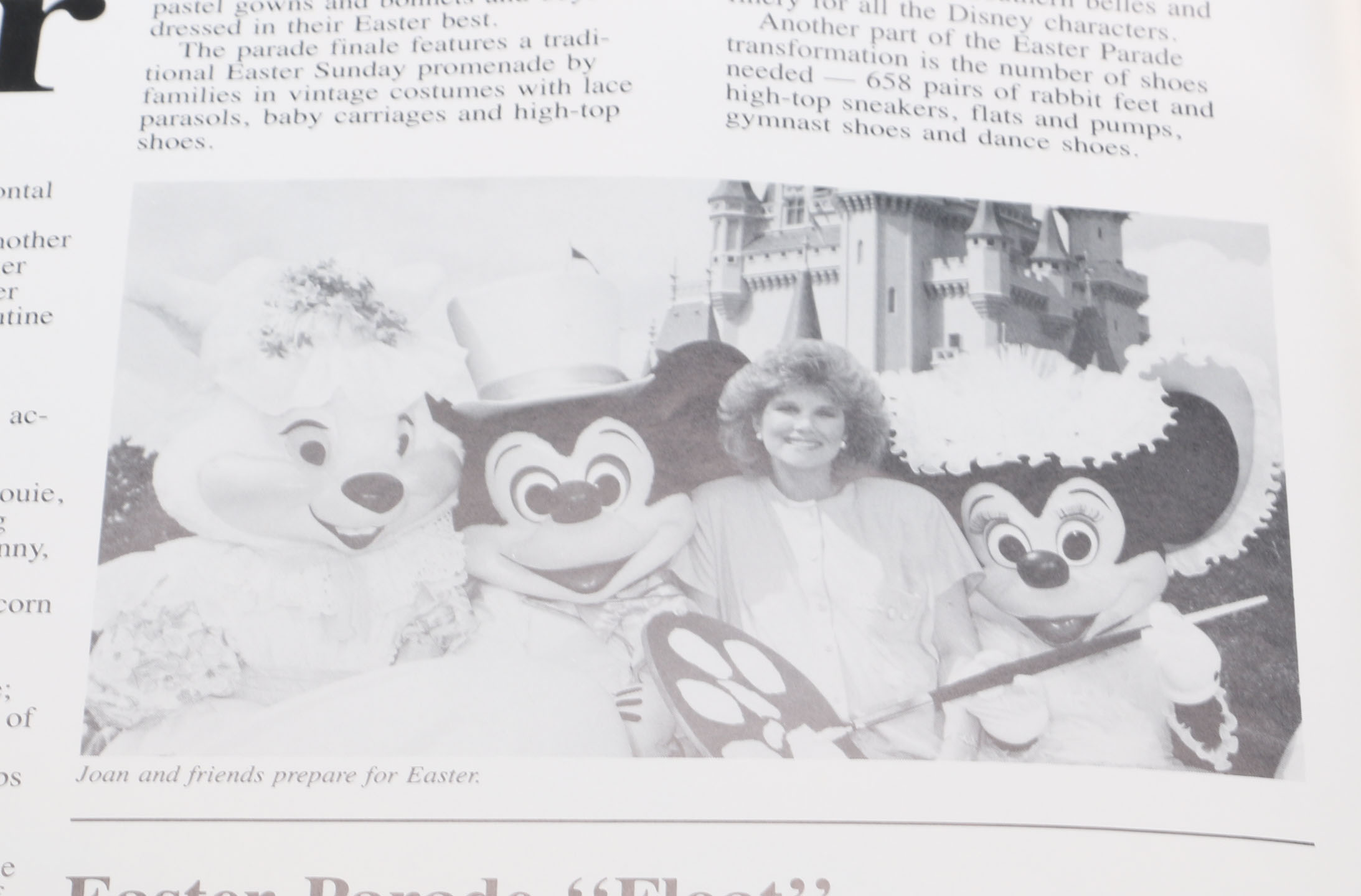 Disney World Easter Parade Program Signed by Animator Don Williams