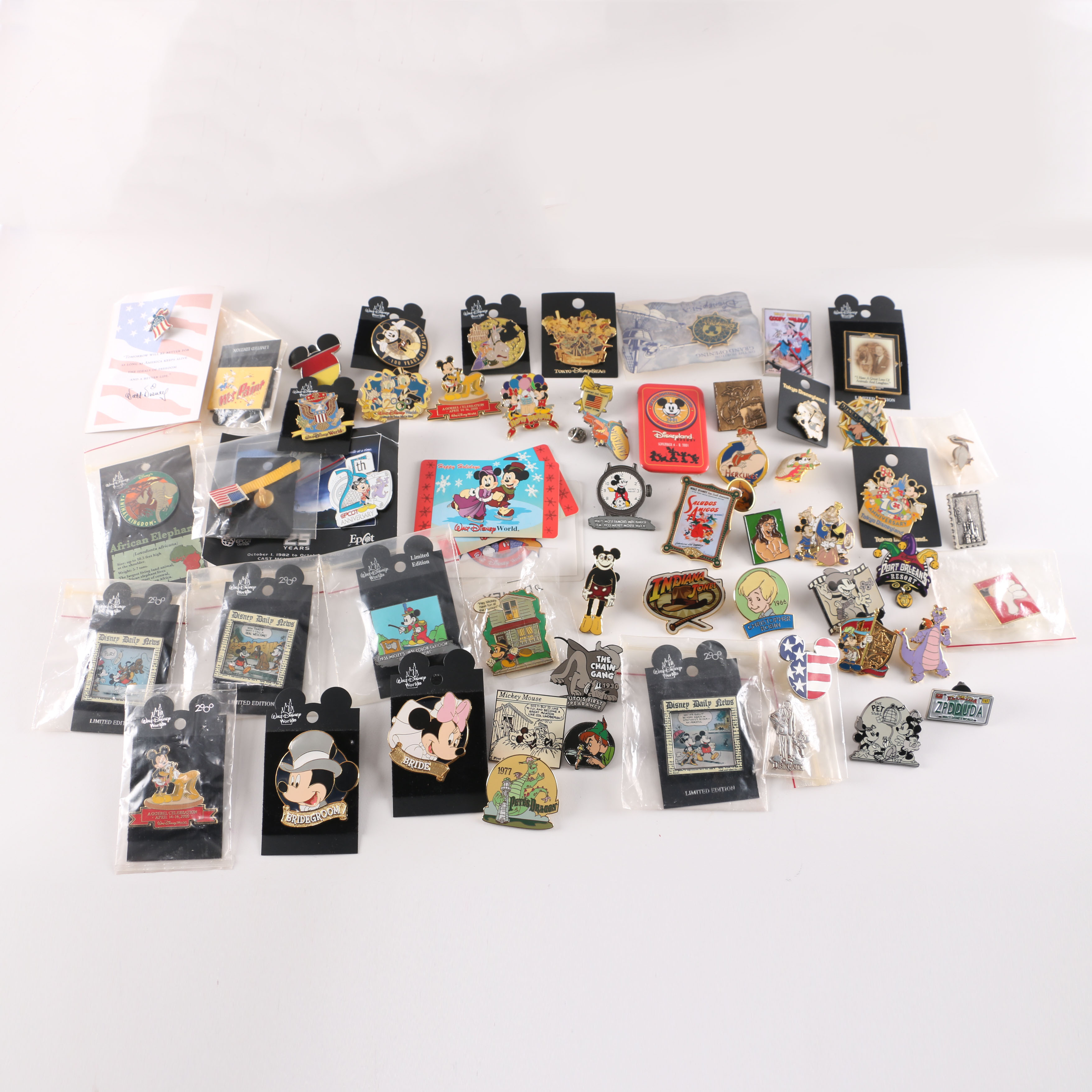 Collection of Mickey Mouse Universe Disney Pins