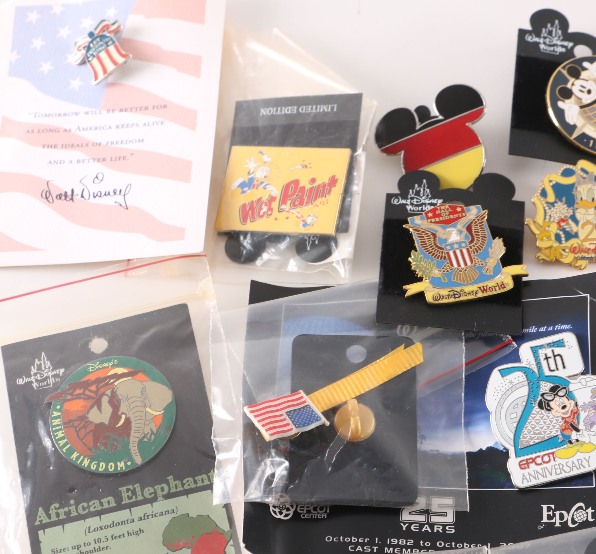 Collection of Mickey Mouse Universe Disney Pins