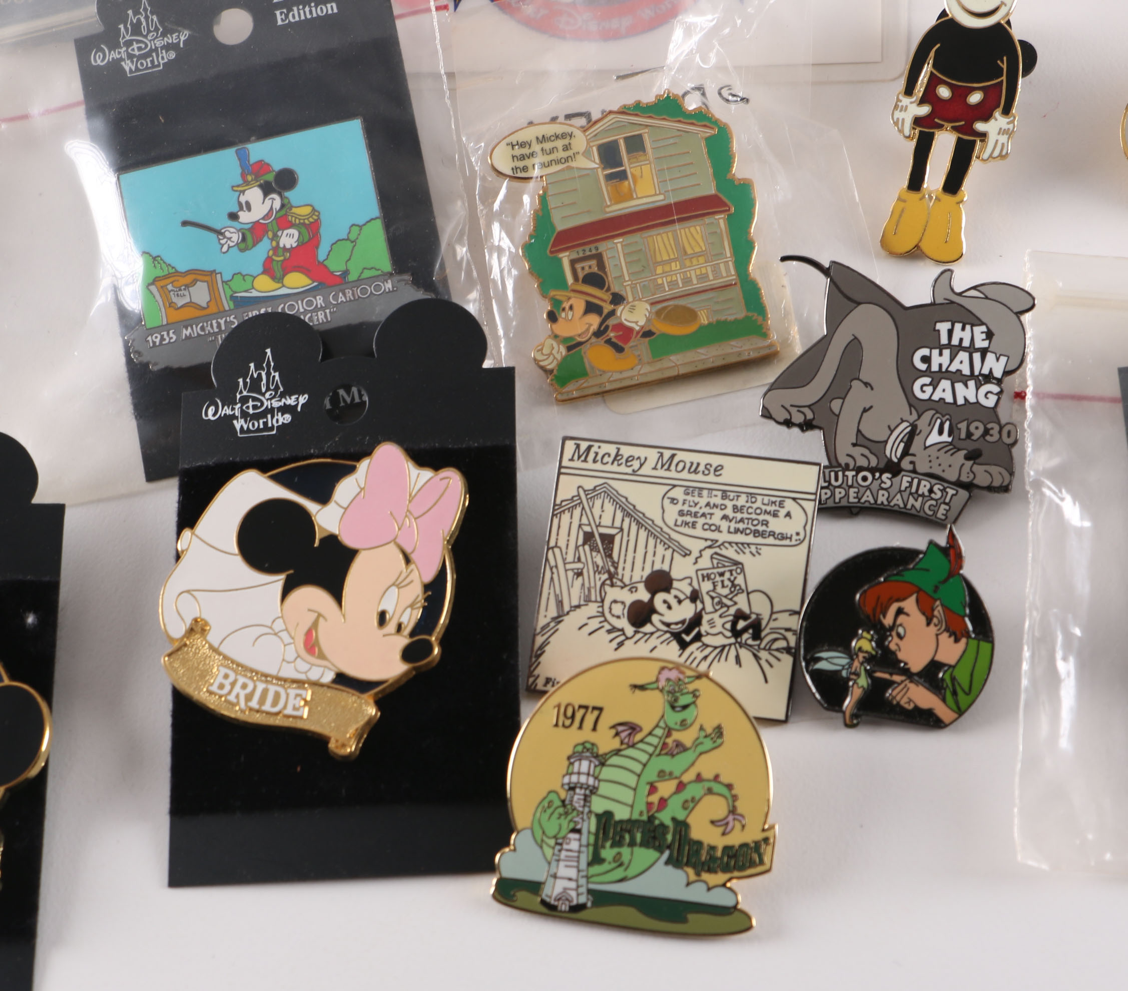 Collection of Mickey Mouse Universe Disney Pins