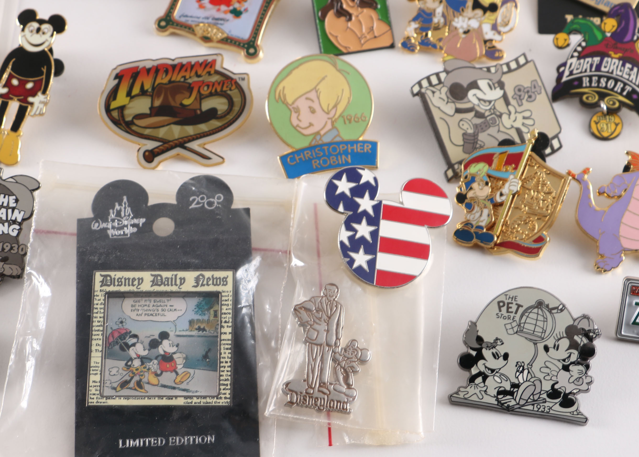 Collection of Mickey Mouse Universe Disney Pins