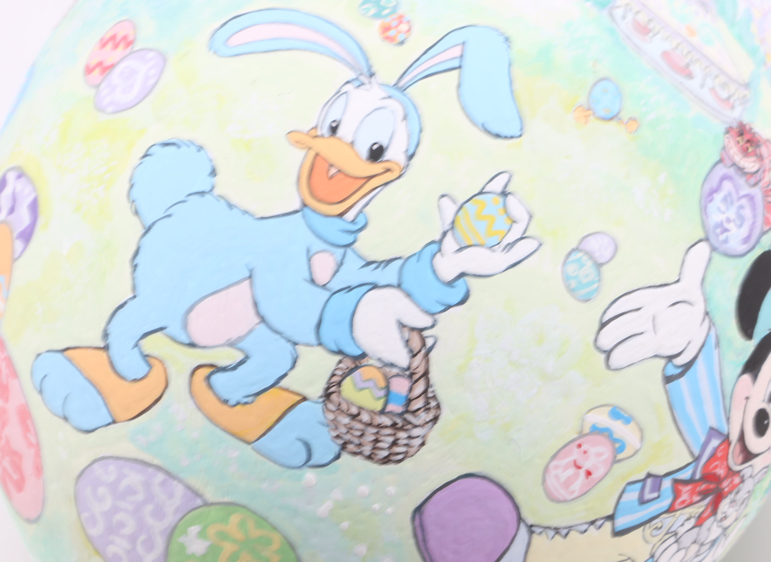 Hand-Painted Ostrich Egg