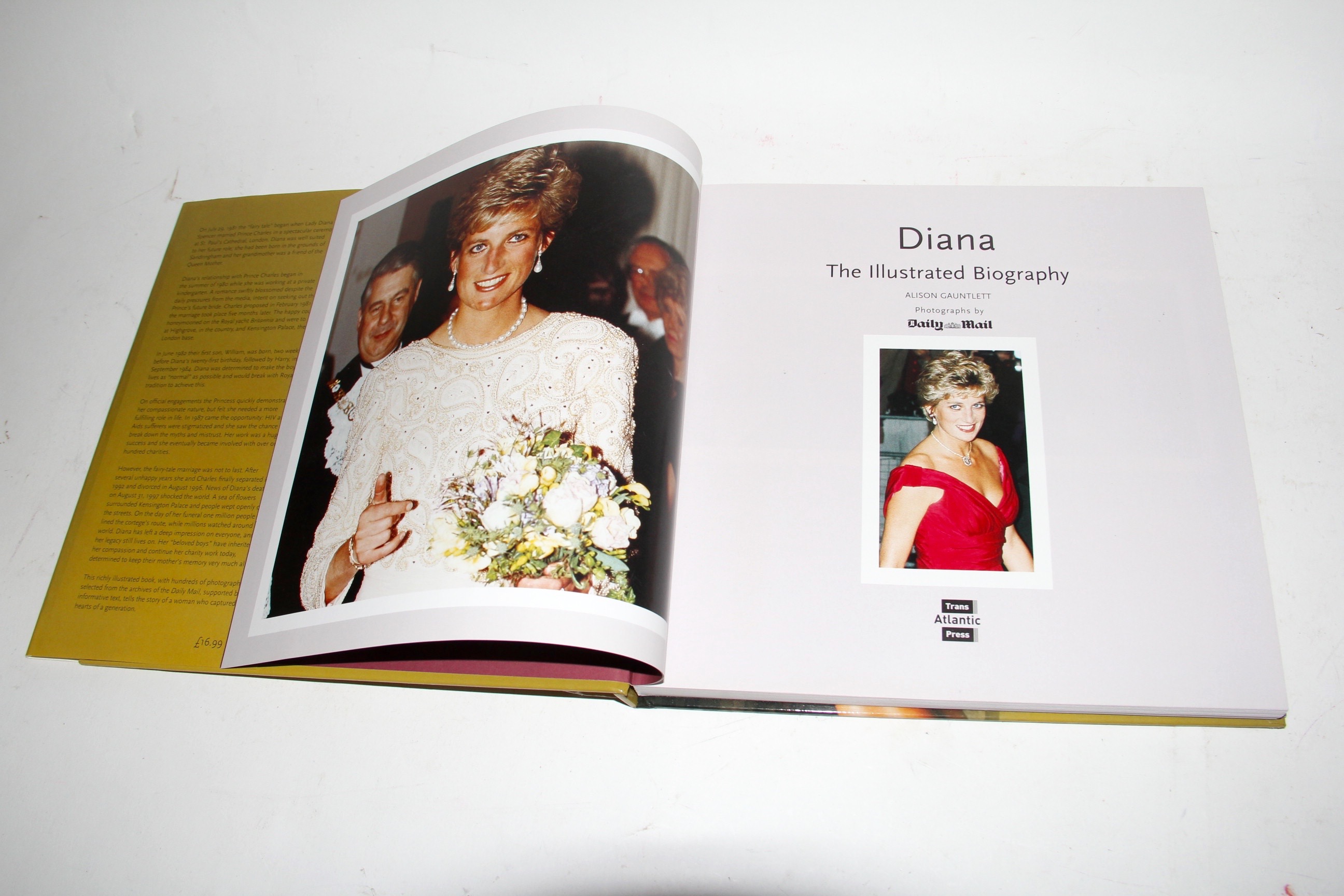 Collection of Princess Diana And Prince William Literature