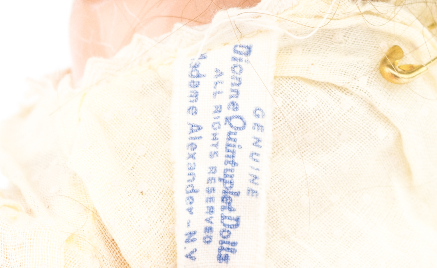 Adorable Collection of Five Vintage Madame Alexander Dionne Quintuplet Dolls