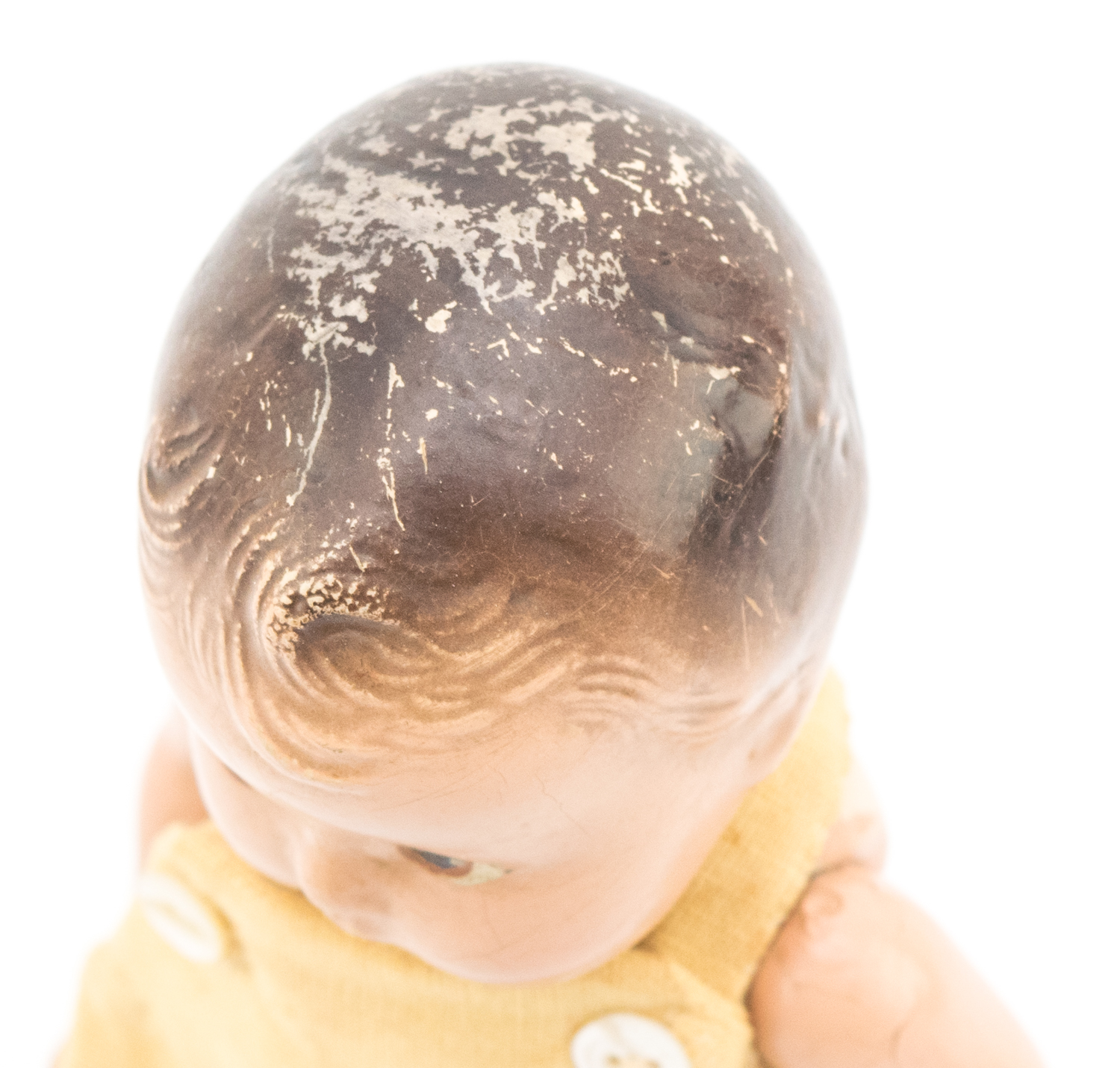 1930s Madame Alexander Dionne Quints Composition Dolls and Dr. Dafoe Doll with Five Wooden Rockers