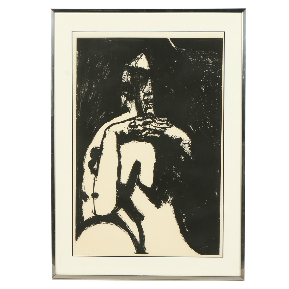 Lee Waisler Limited Edition Framed Intaglio Print