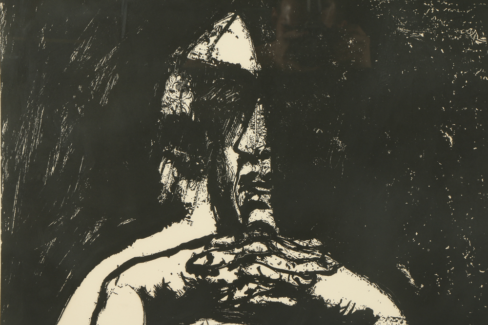 Lee Waisler Limited Edition Framed Intaglio Print