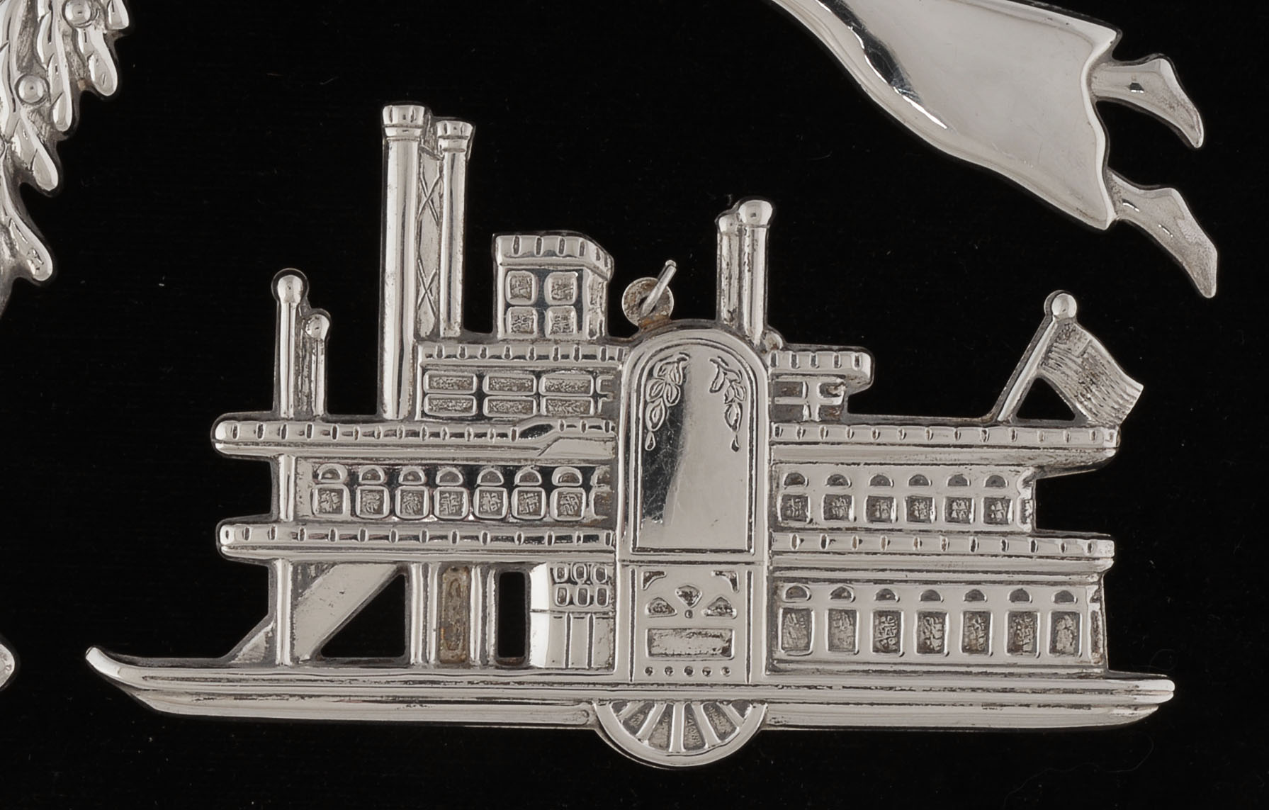 Gorham Sterling Silver "American Heritage" Christmas Ornaments