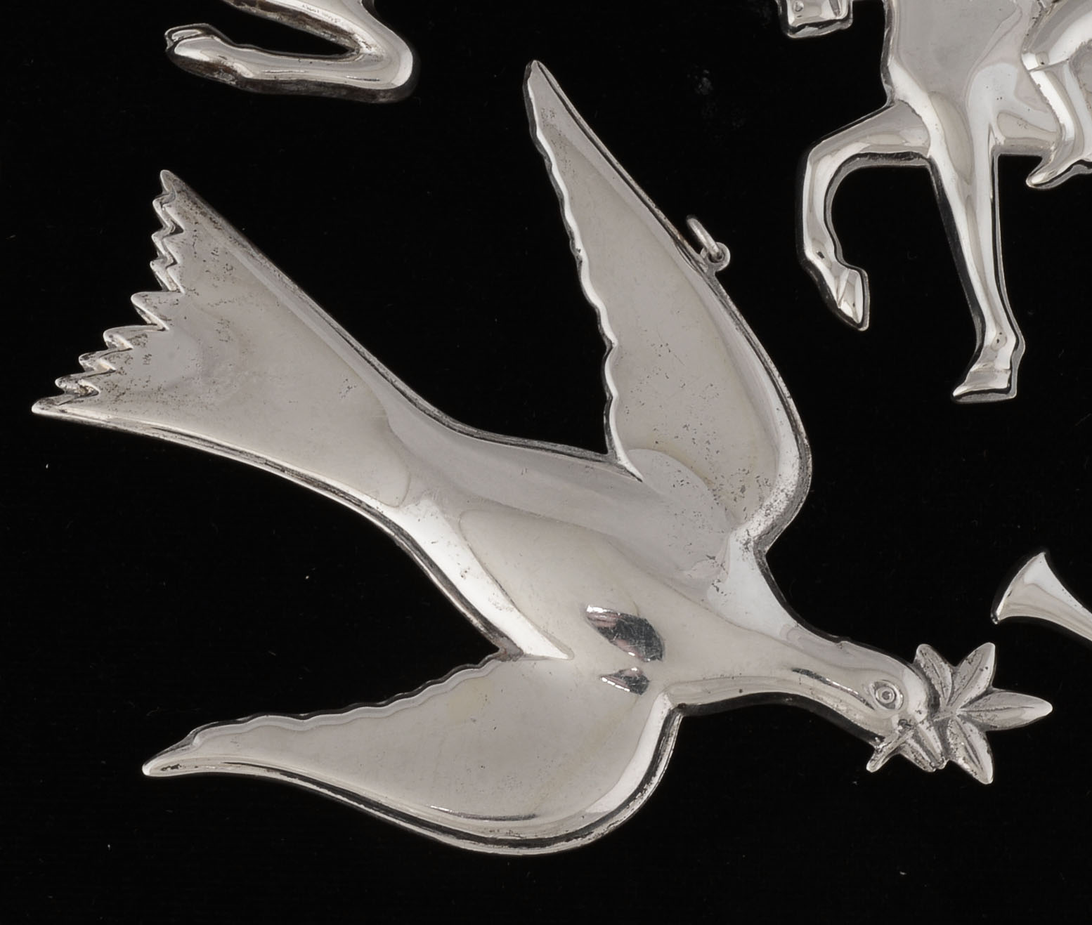 Gorham Sterling Silver "American Heritage" Christmas Ornaments