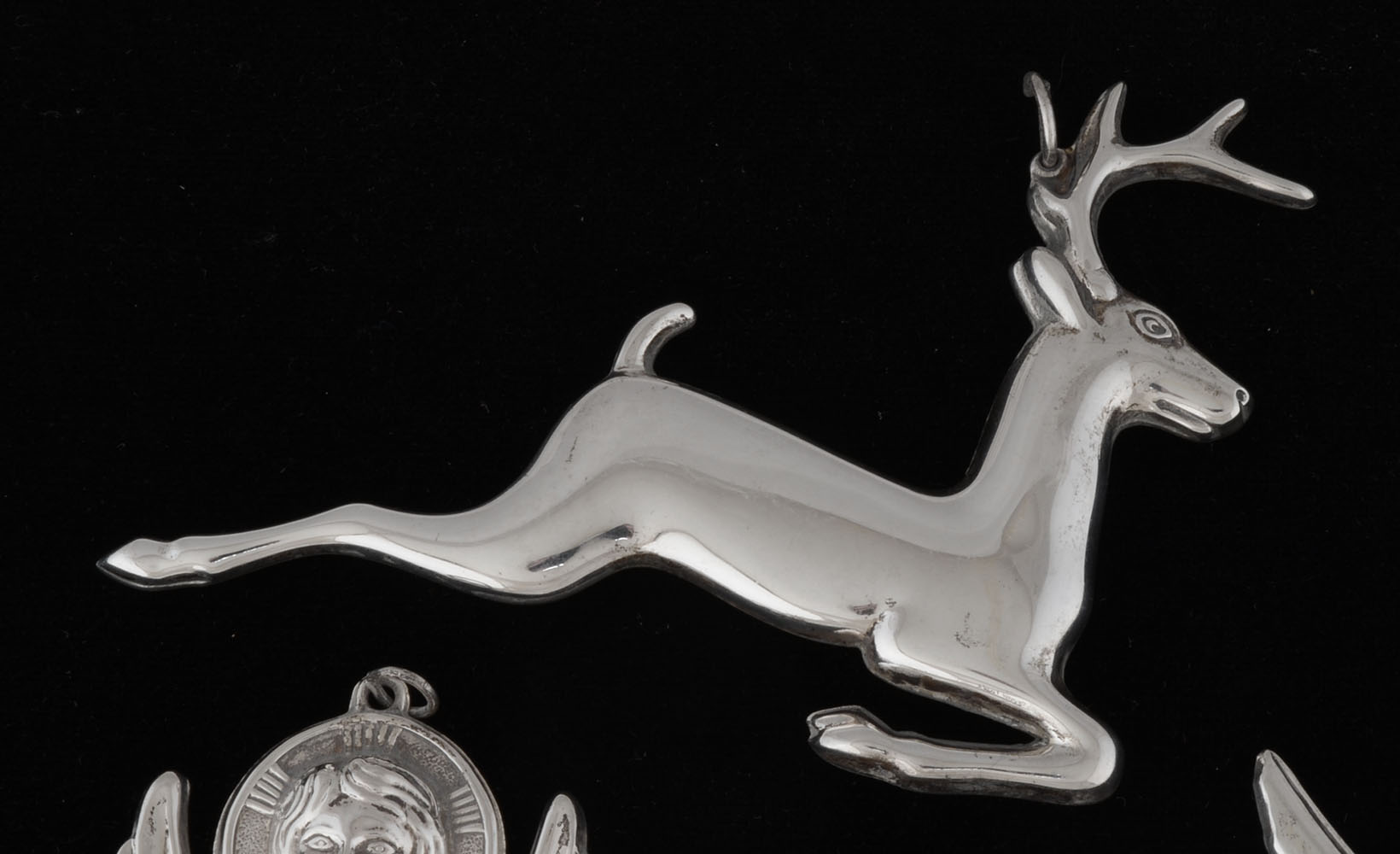 Gorham Sterling Silver "American Heritage" Christmas Ornaments