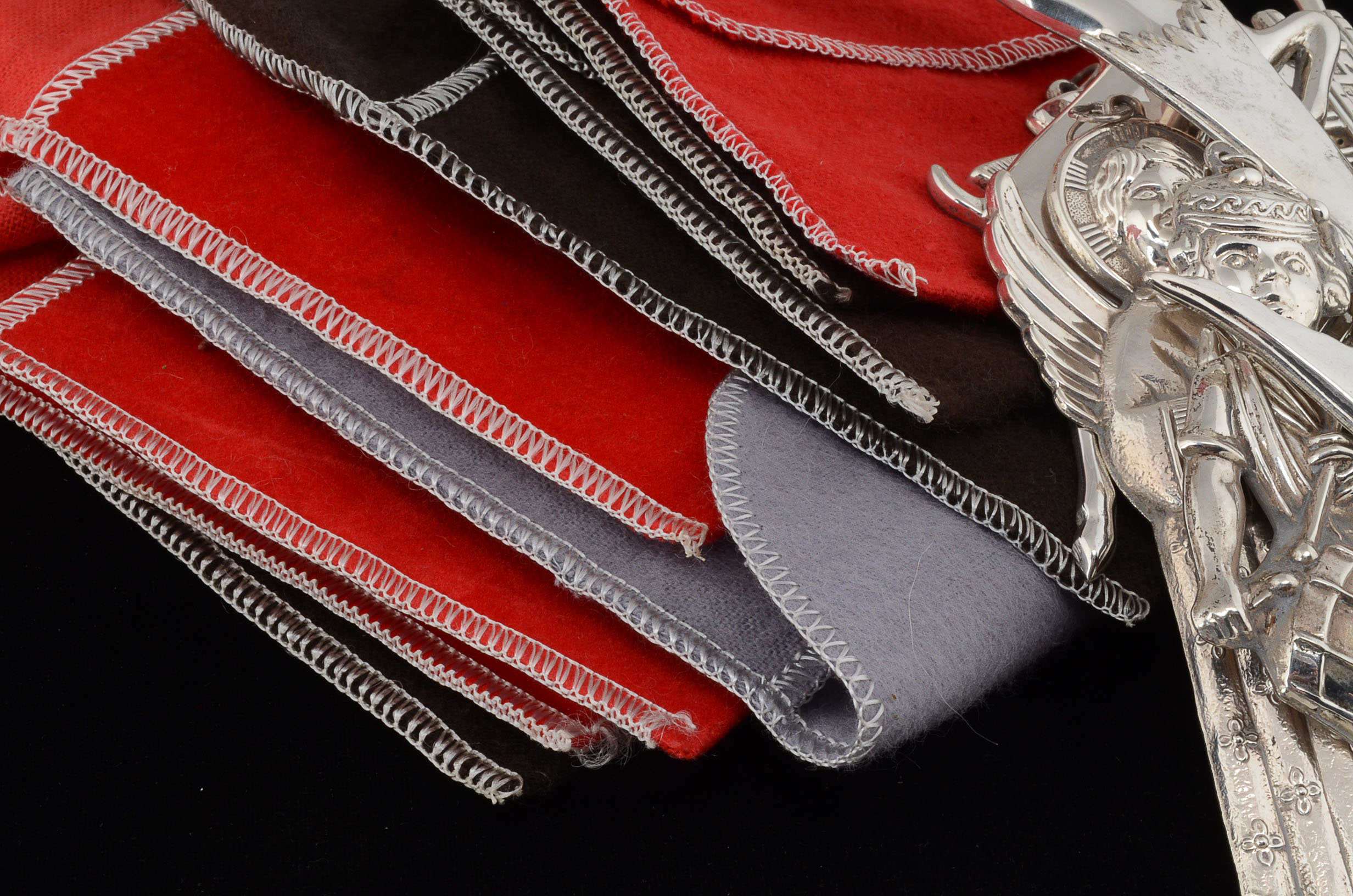 Gorham Sterling Silver "American Heritage" Christmas Ornaments