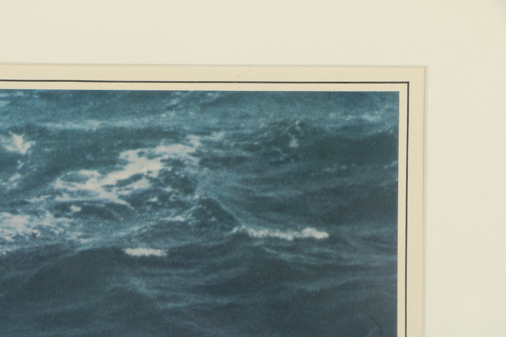 Tom Leutwiler Offset Lithograph "Flexible Flyer"