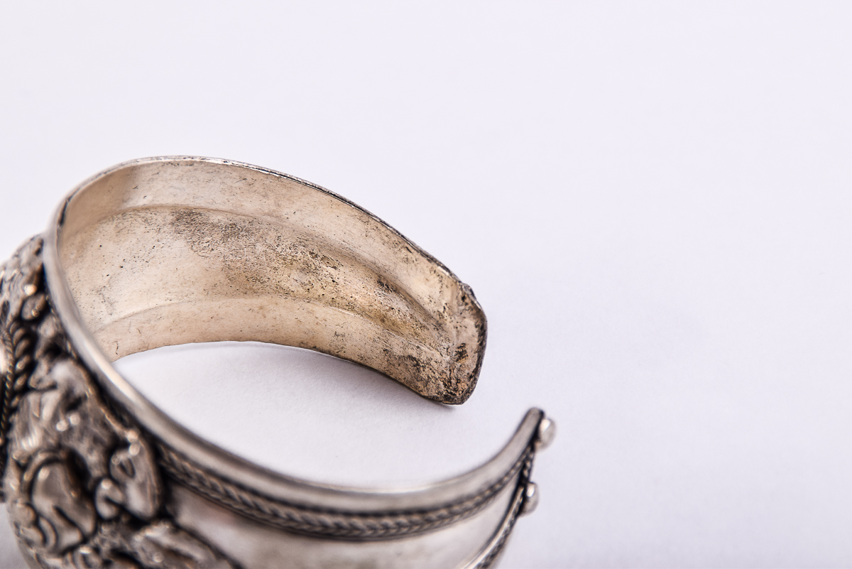 Silver Tone Cuff Bracelets