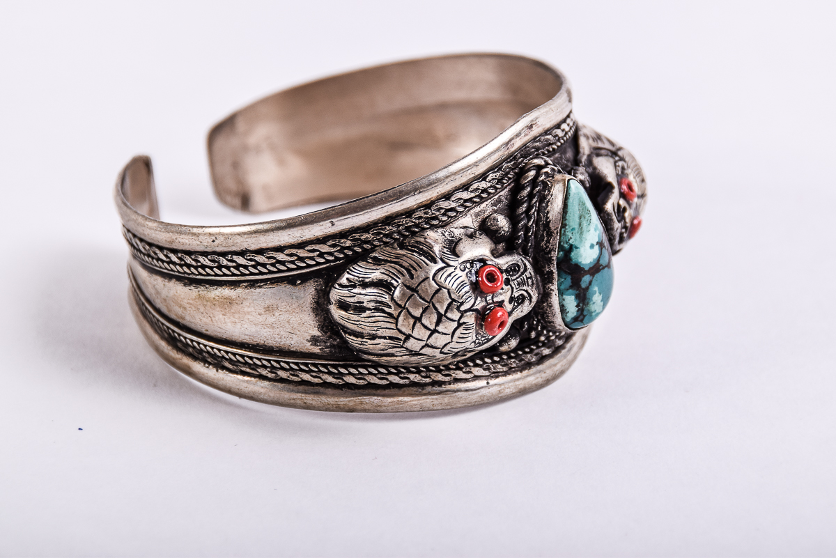 Silver Tone Cuff Bracelets