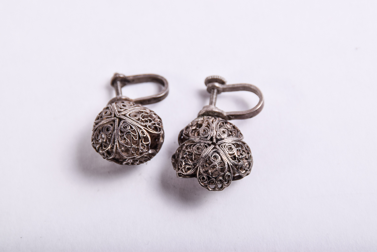 Pair of Sterling Silver Jewelry Sets