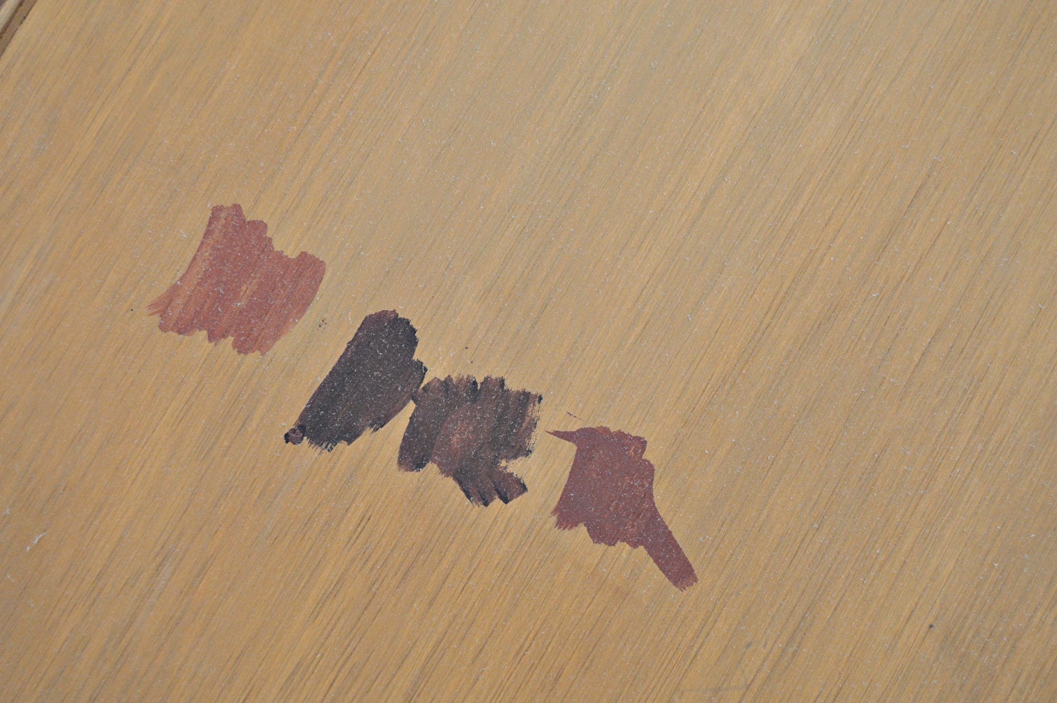 Signed Mid Century Siamese Cat Painting on Wood