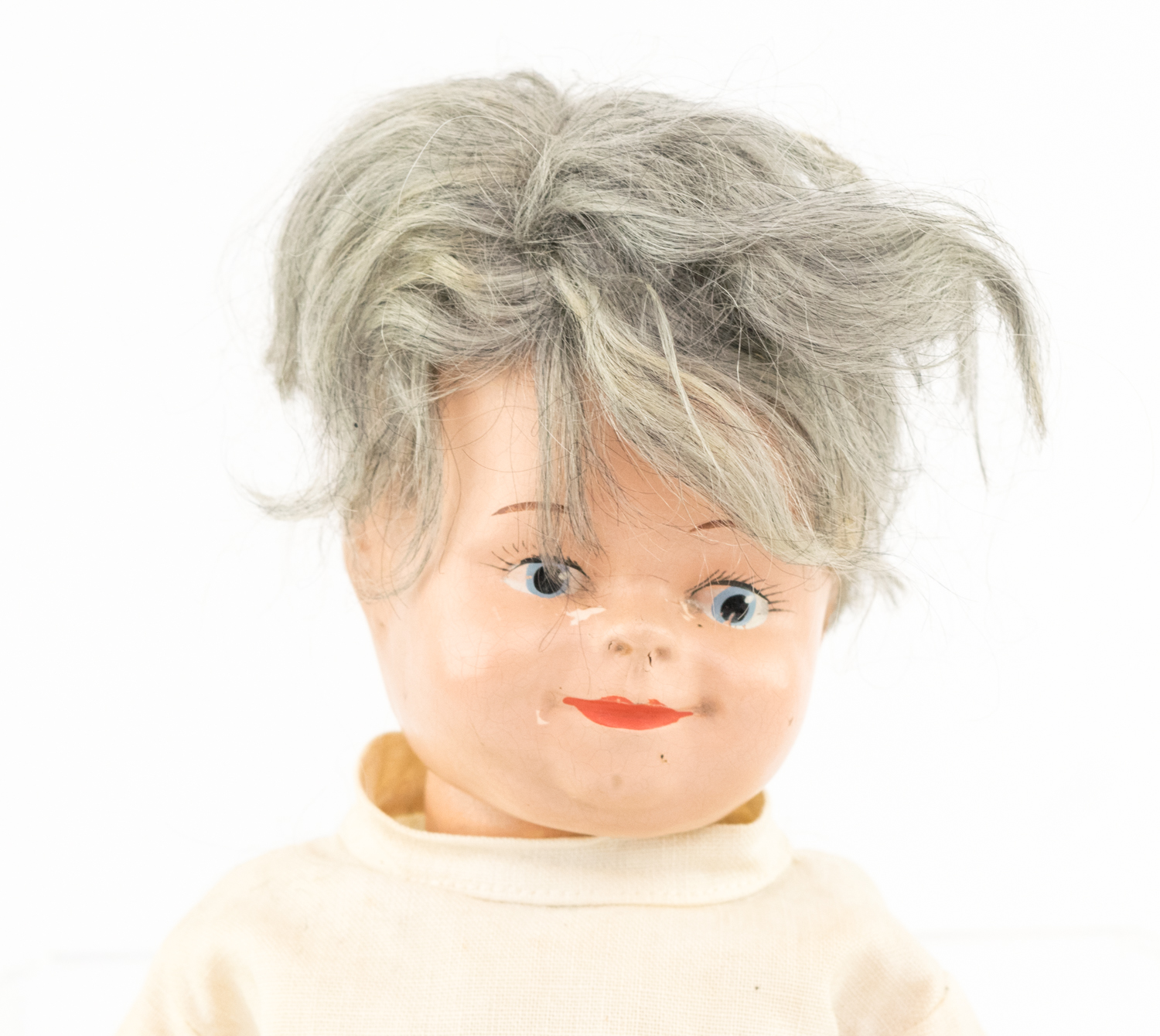 1930s Composition Dionne Quintuplets' Nurse and Dr. Dafoe Dolls