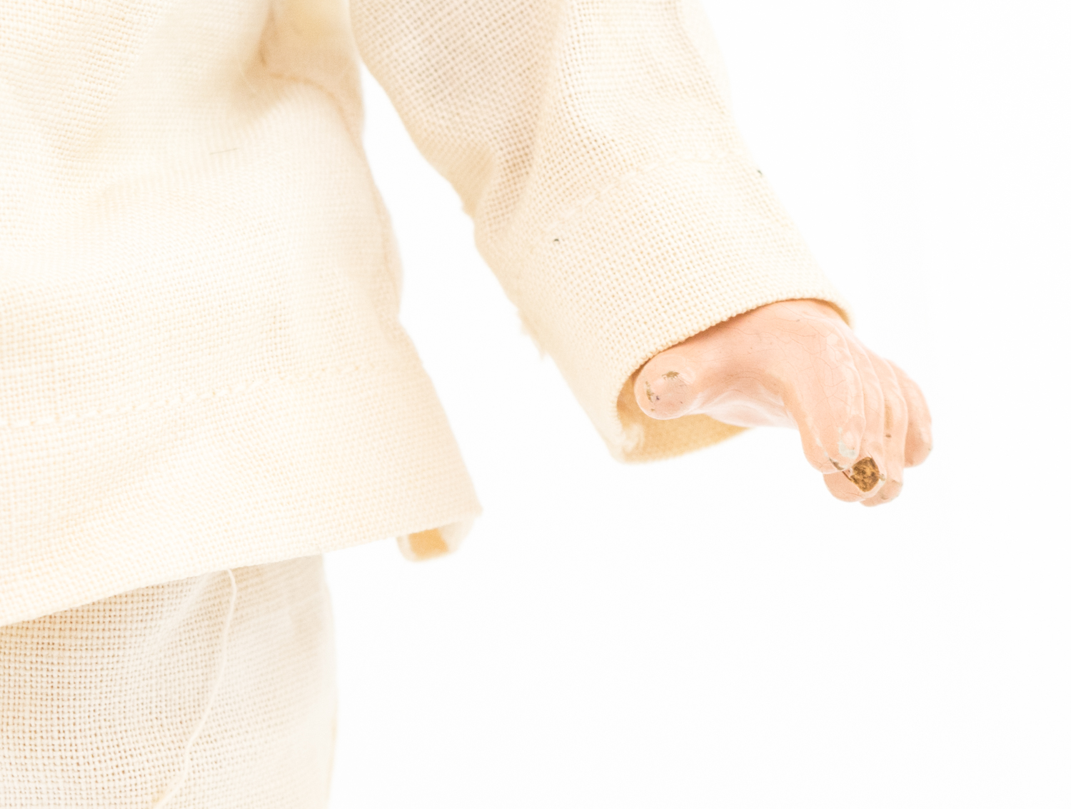 1930s Composition Dionne Quintuplets' Nurse and Dr. Dafoe Dolls