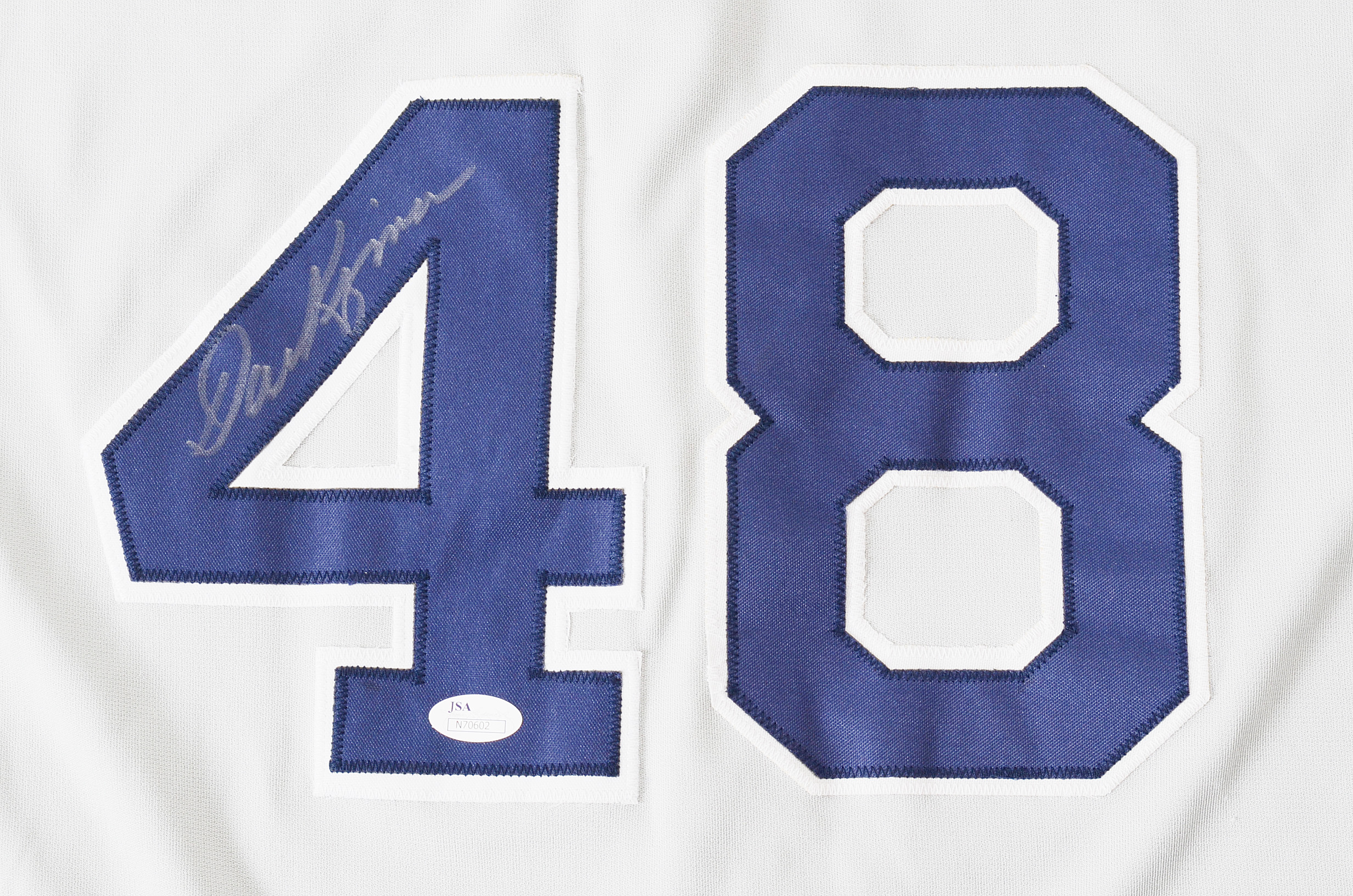 Dave Kingman Signed Jersey  COA