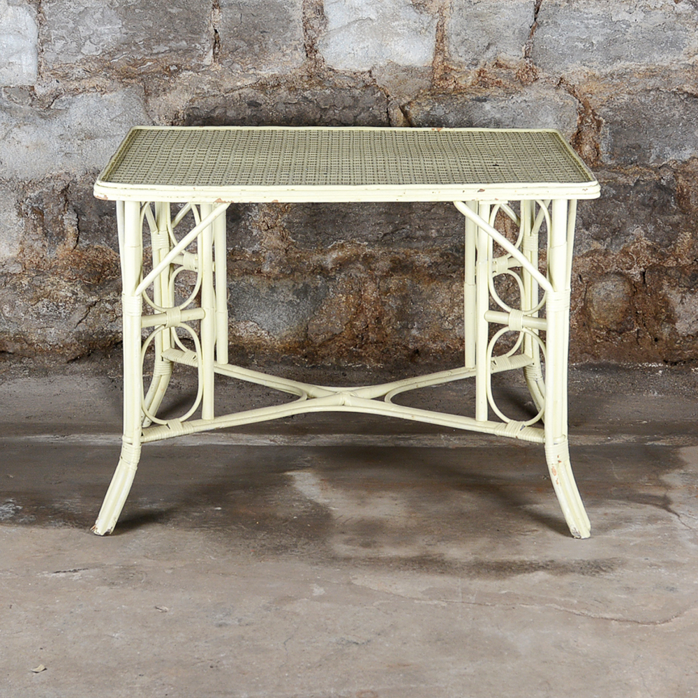 Mid 20th Century Rattan Dining Set