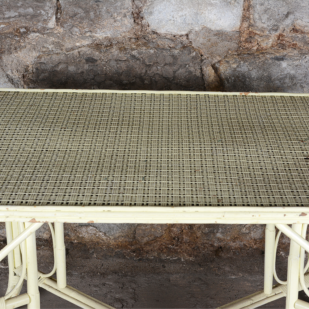 Mid 20th Century Rattan Dining Set