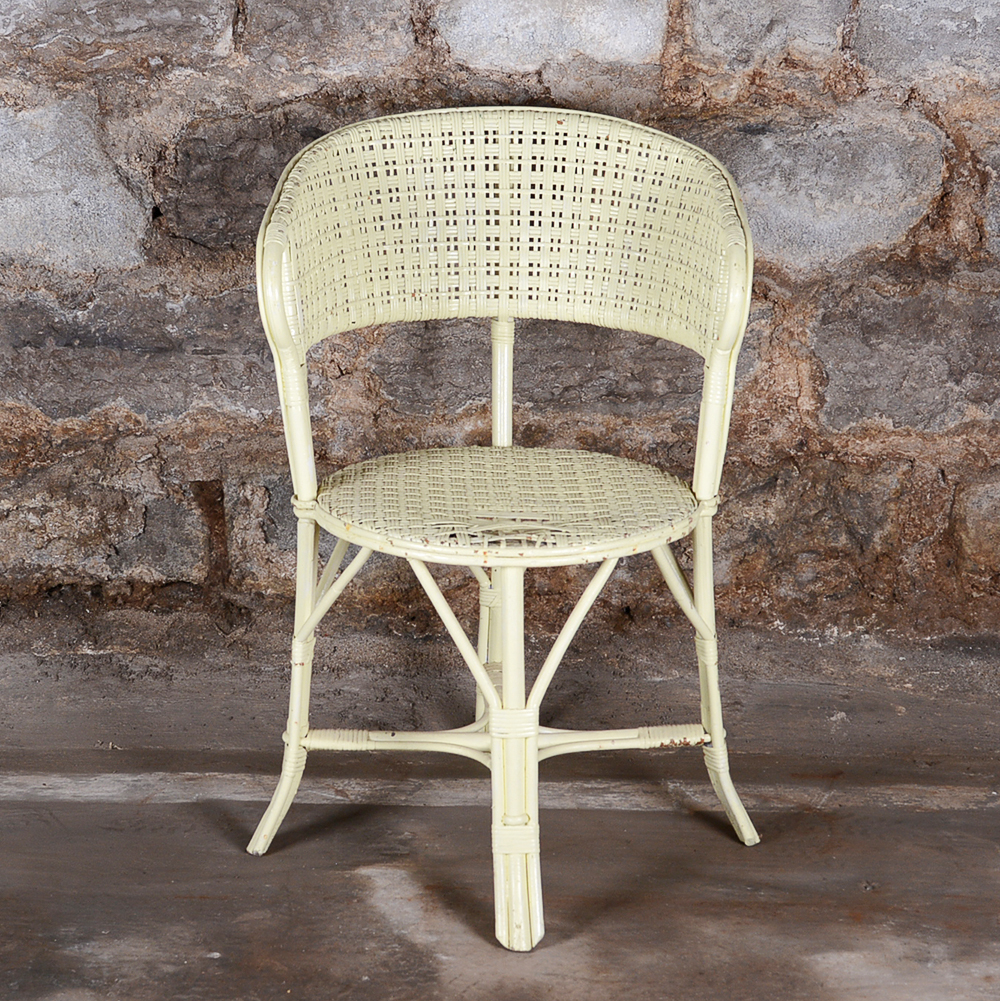 Mid 20th Century Rattan Dining Set