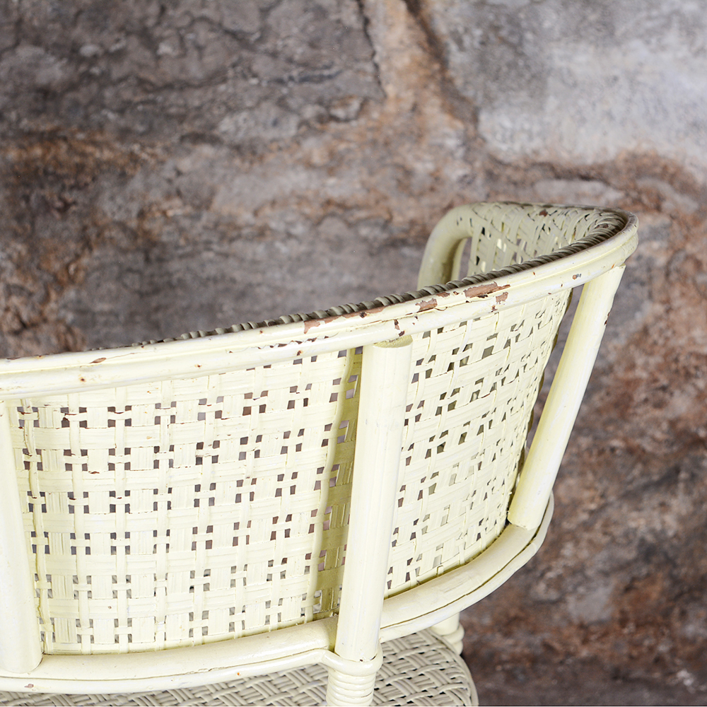 Mid 20th Century Rattan Dining Set