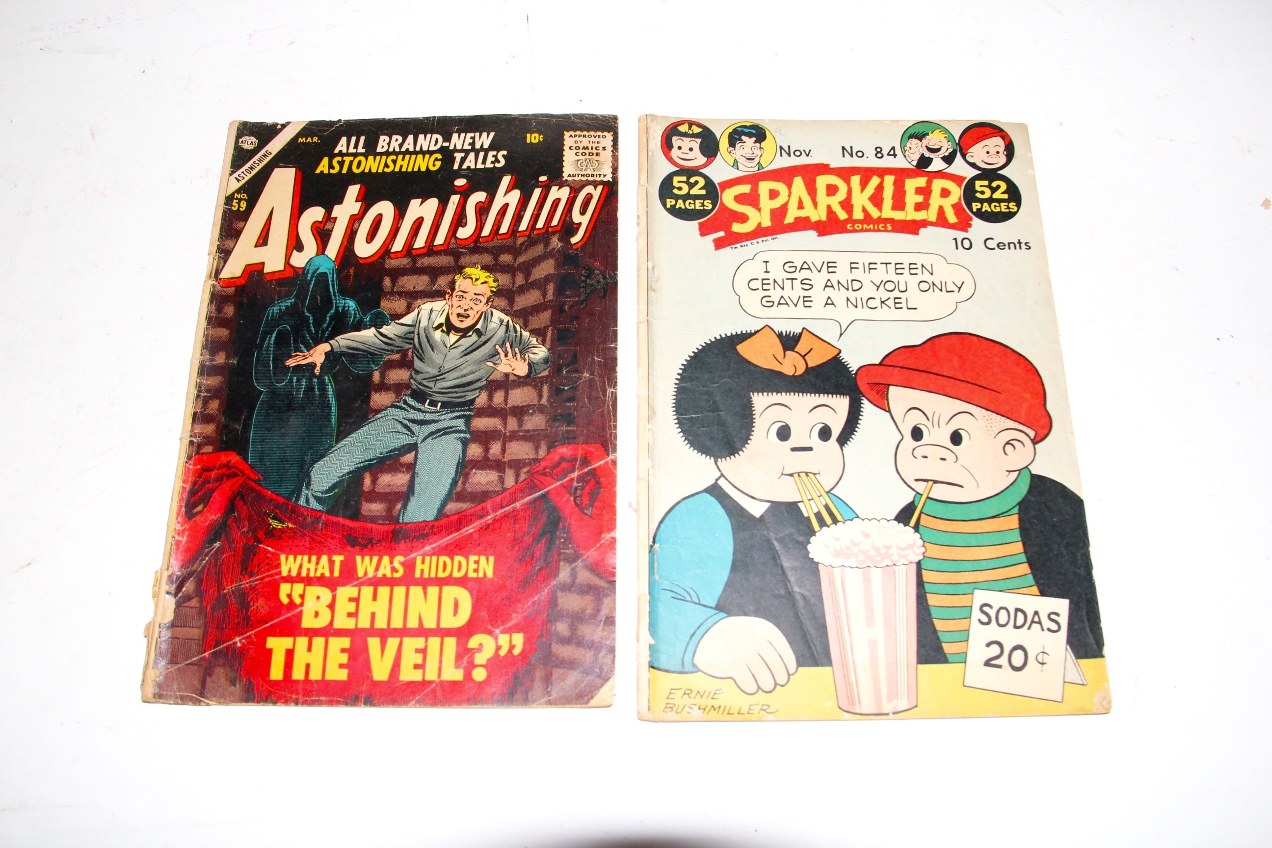 Assortment of Vintage Comic Books Including Nancy and Sluggo