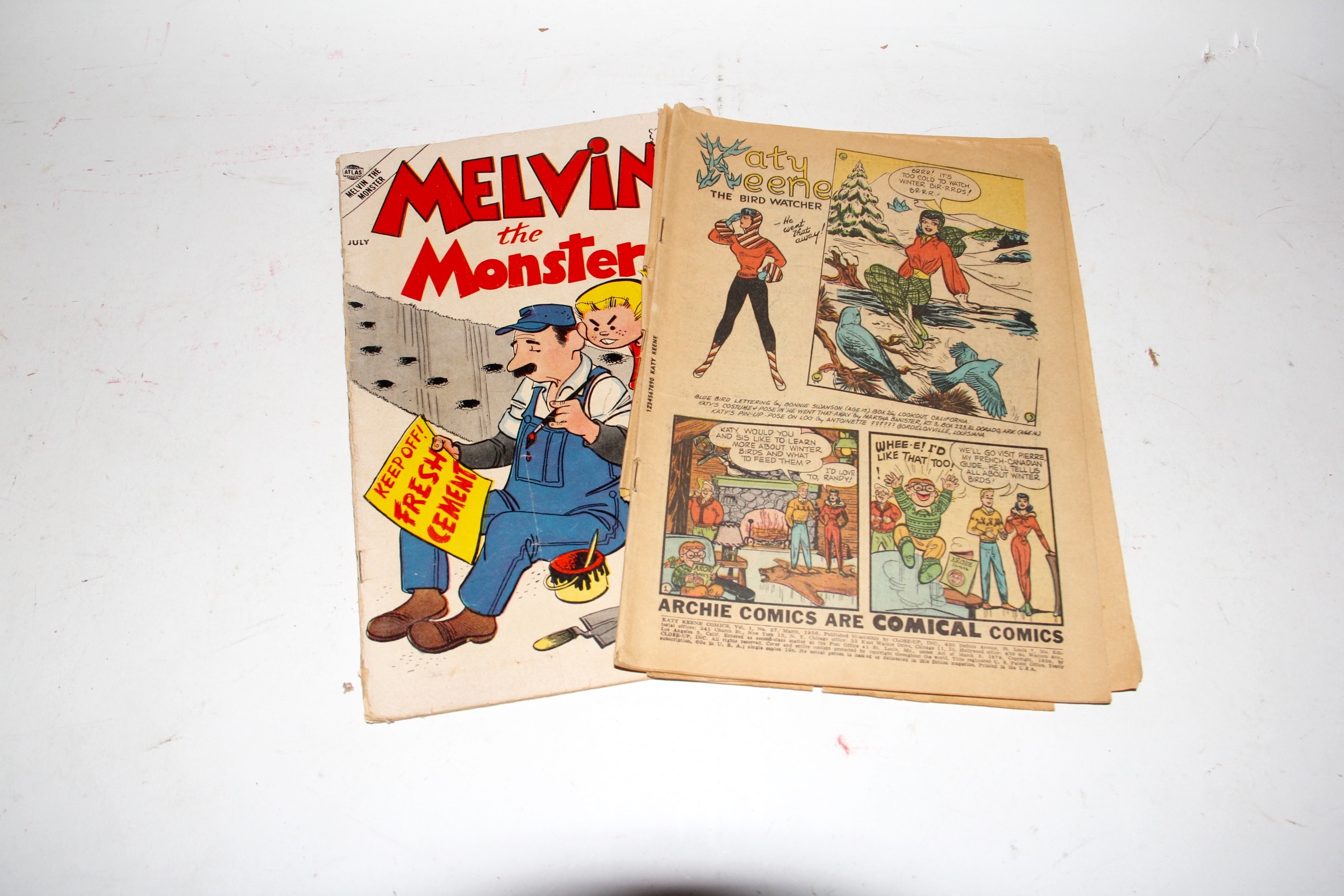 Assortment of Vintage Comic Books Including Nancy and Sluggo